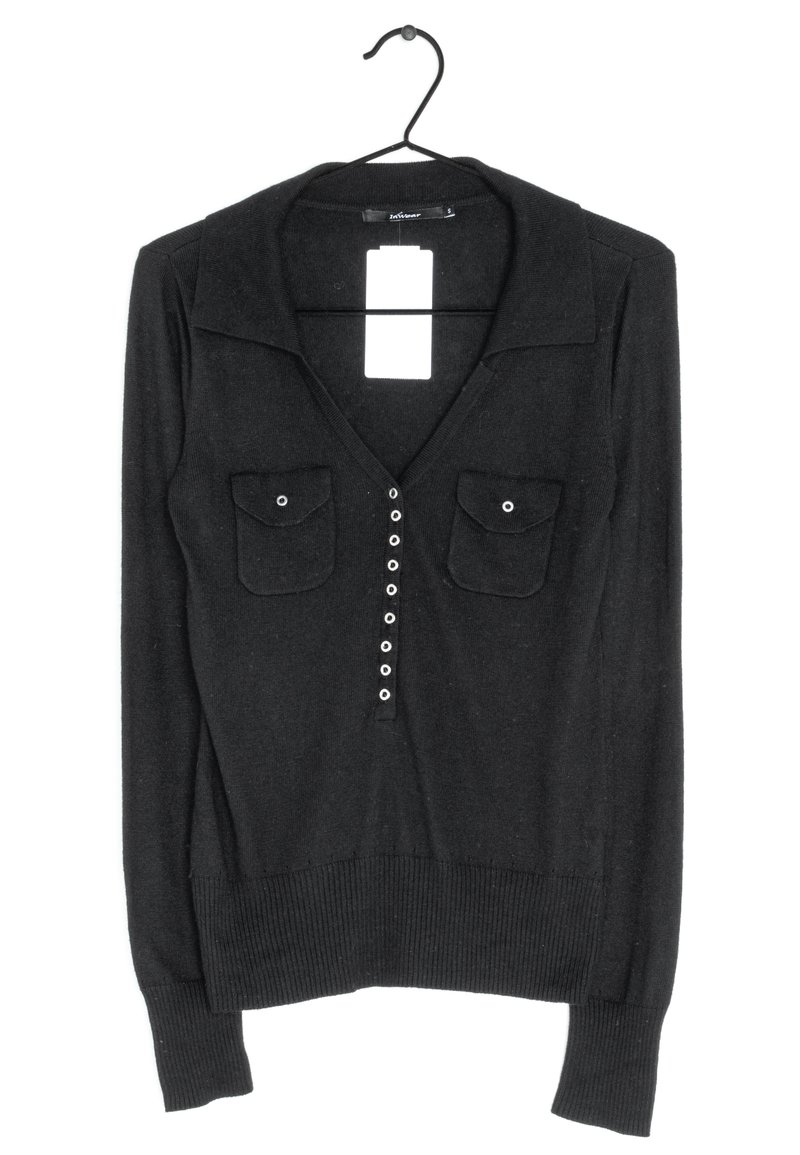 InWear Fleecová mikina - black