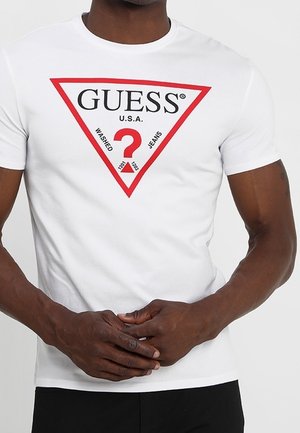 T-Shirt print - white