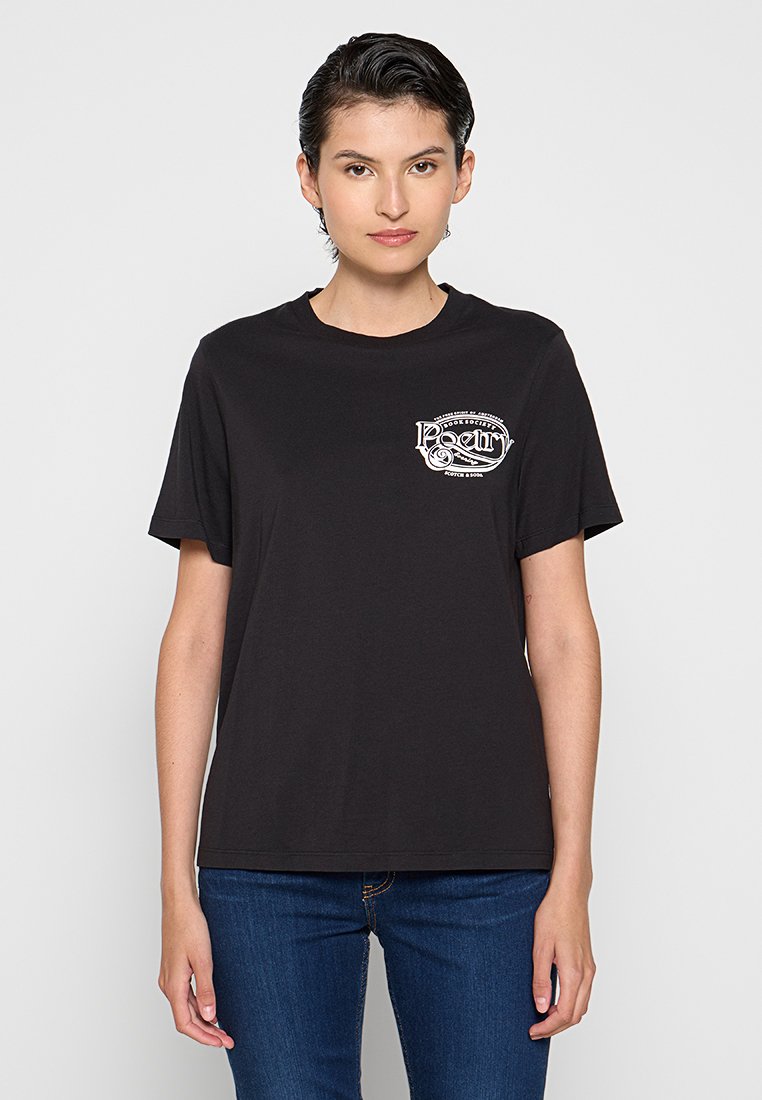 Scotch & Soda T-shirt print zwart Scotch & Soda T-shirt print zwart