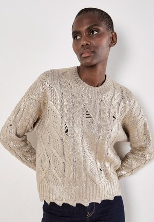 Pullover - gold