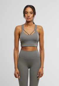 Urban Classics CROSSED - Bustier - senior grey