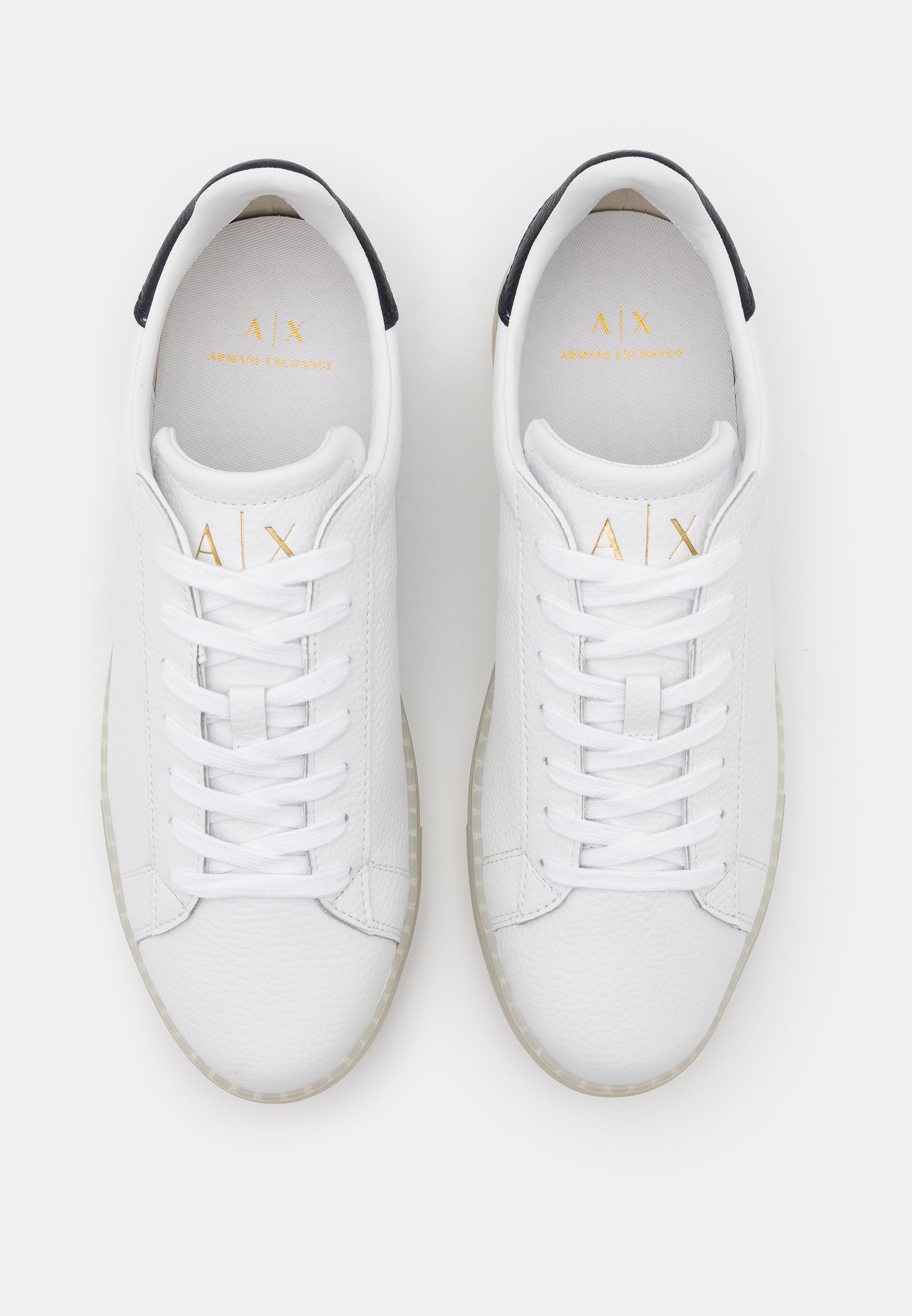 armani exchange clean cupsole