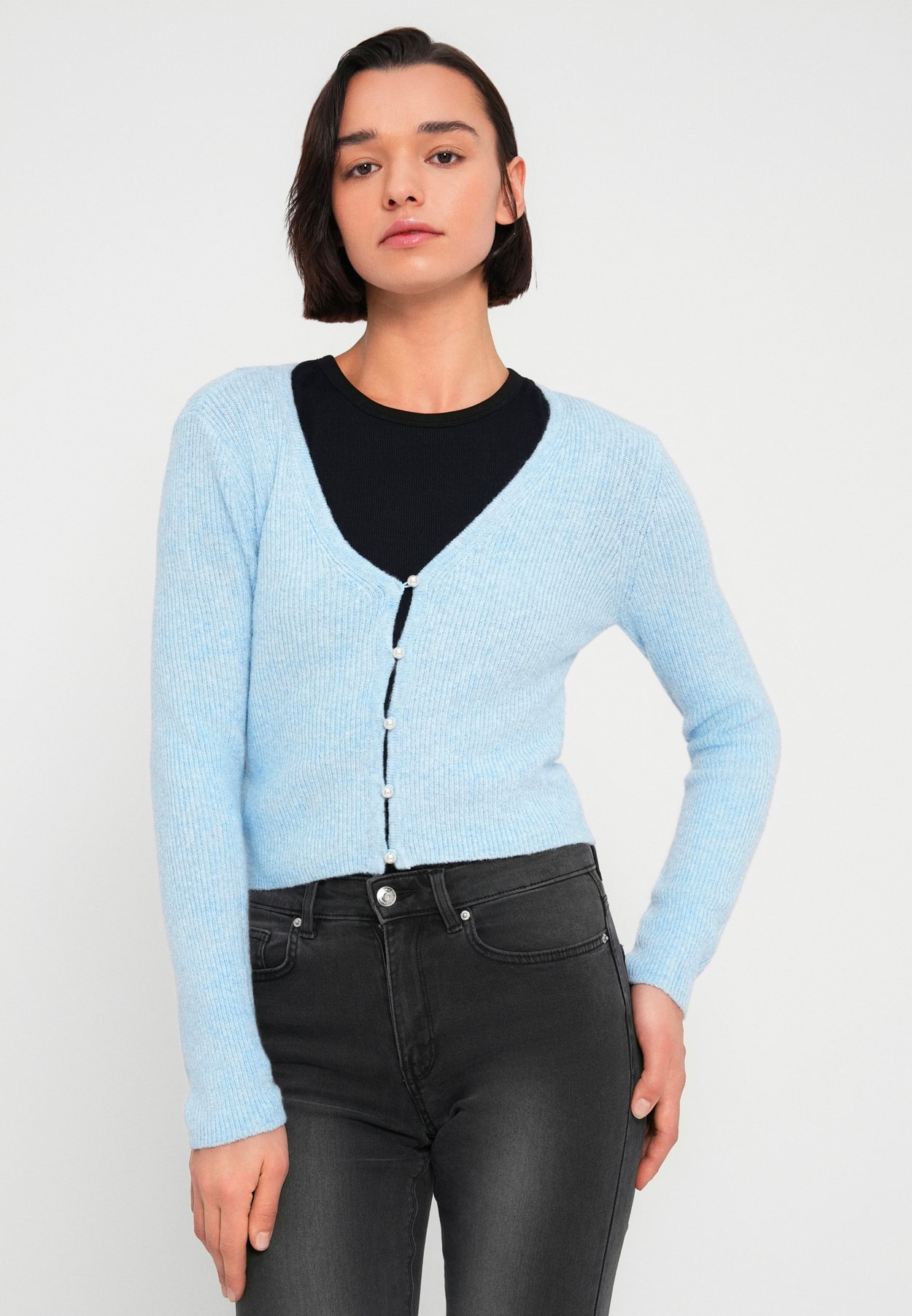 ONLRICA LIFE V NECK PEARL CARDIGAN