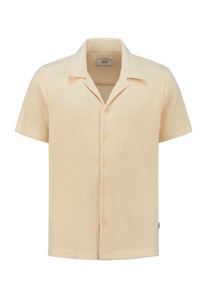 Shiwi DEAN WAFFLE STRUCTURE - Shirt - light beige