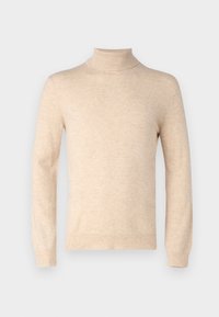 MEN TURTLE NECK SWEATER - Camisola - oatmeal