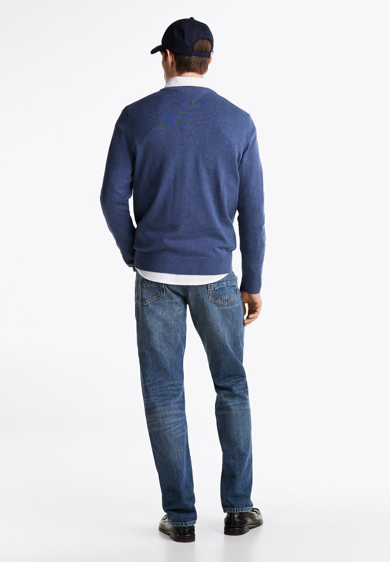 Tommy Hilfiger ESSENTIAL CREW NECK Strickpullover aegean sea