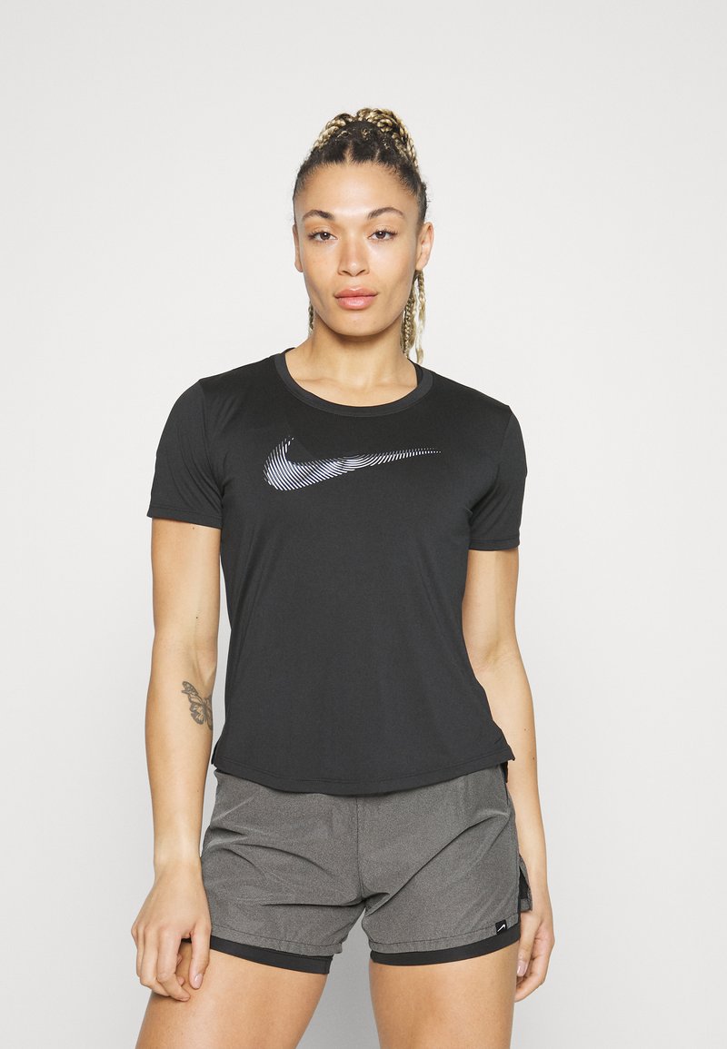 Nike Performance Sports T-shirt - black/(cool grey)/black - Zalando.ie