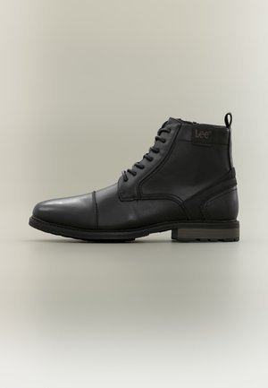 Lee, BLAKE MEN MID - Боти с връзки до глезена - black