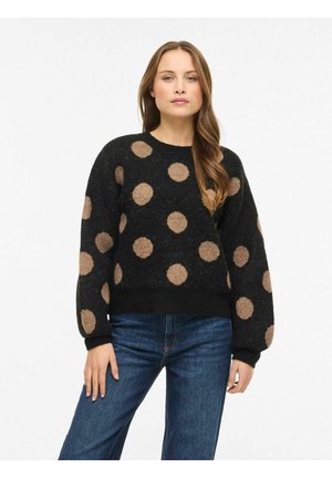 VILUNA RUNDHALS - Pullover - black