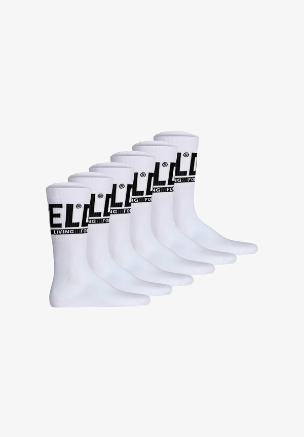 UNISEX 6ER PACK - Socks - weiß