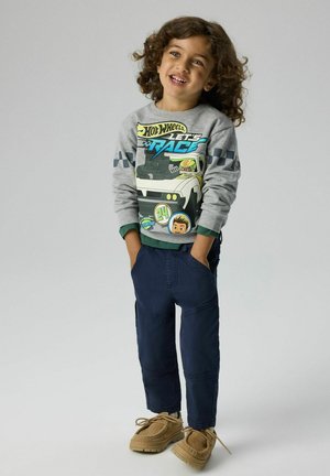 Name it, SWEATSHIRT HOT WHEELS - Sweatshirt - grey melange1
