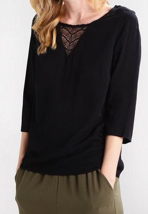 Bluse - black