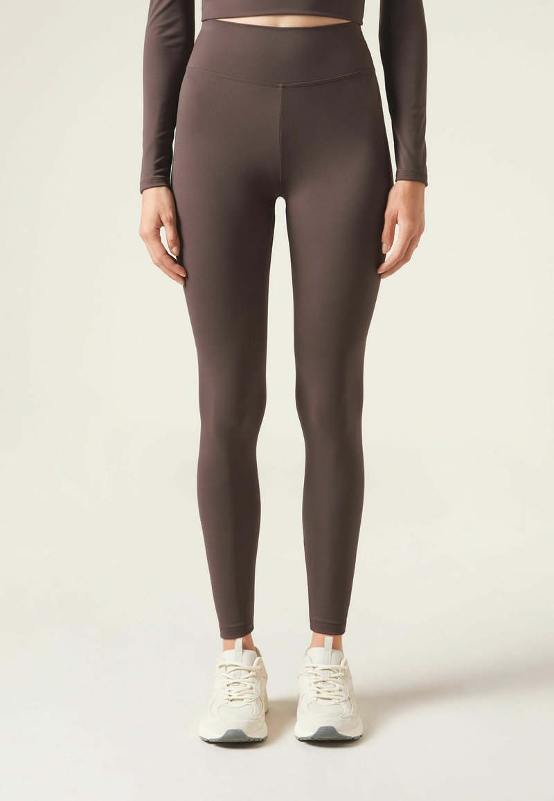 Calzedonia FIRST CLASS - Leggings - Hosen - braun dark brown