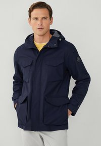 Hackett London - HOOD - Parka - navy Miniatuurafbeelding 1