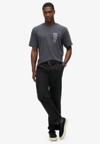 Superdry & Co LOGO  - Camiseta estampada - ebony
