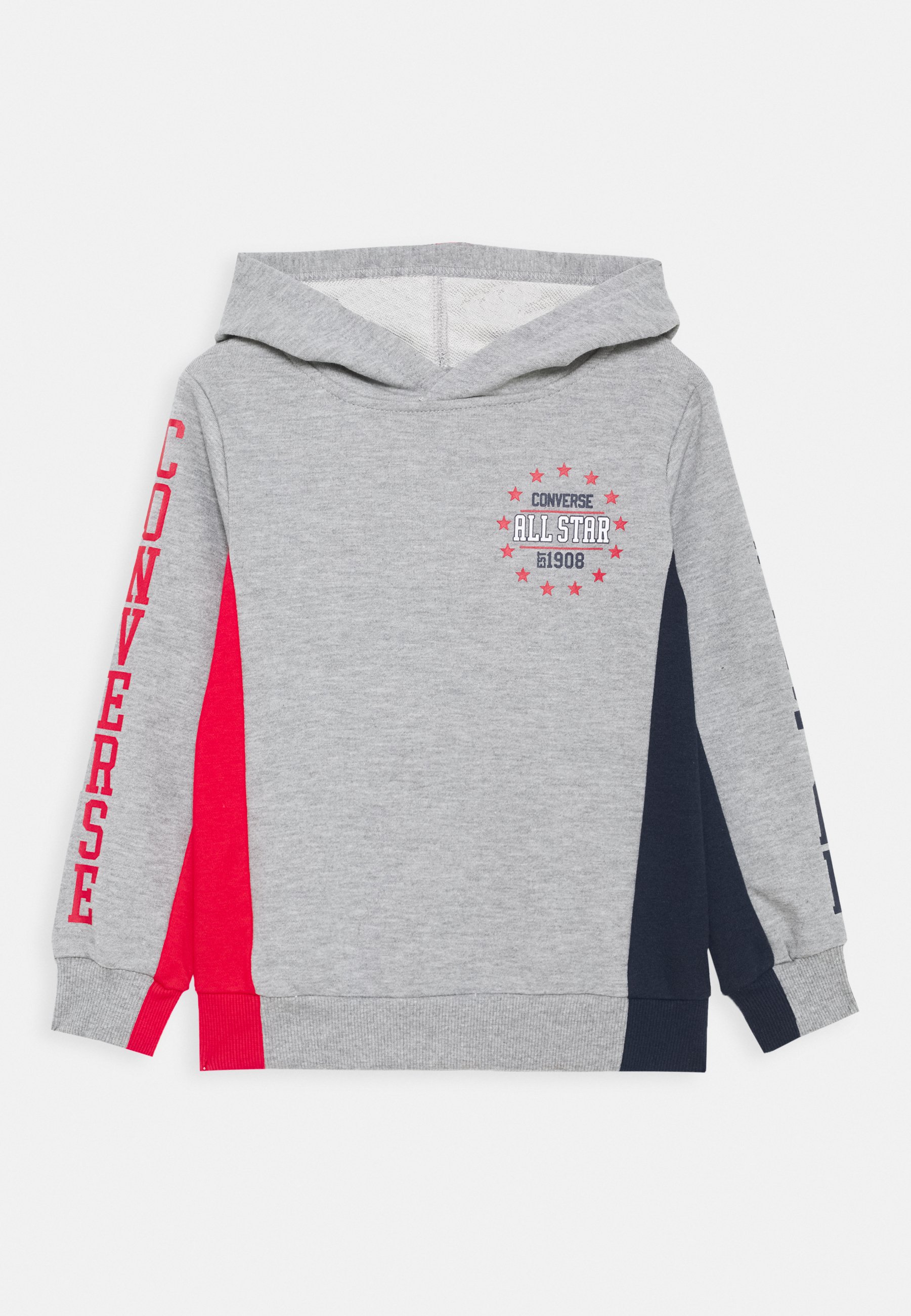 Converse COLORBLOCK ALL STAR HOODIE Kapuzenpullover dark Sweatshirt im Baumwoll Mix von Converse Der Hoodie