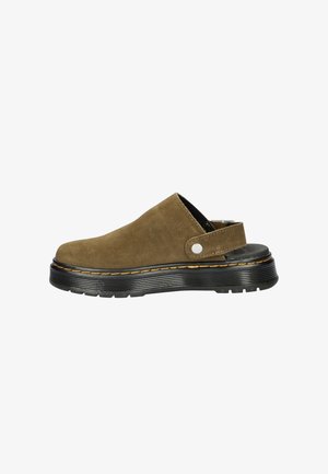 Dr. Martens, DR. MARTENS BROOKLINE DAMES CLOG - Zuecos - groen