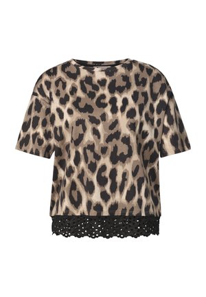 Street One, T-shirt imprimé - timeless beige