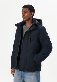 TOM TAILOR PUFFER JACKET - Téli dzseki - sky captain blue