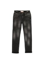 Vingino BAGGIO - Vaqueros Rectos - Dark Grey Vintage/gris Jaspeado