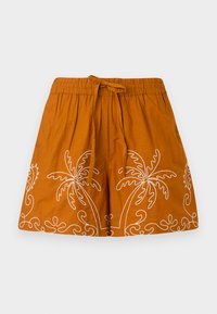 JDYELIZA EMBROIDERY - Shorts - wood thrush
