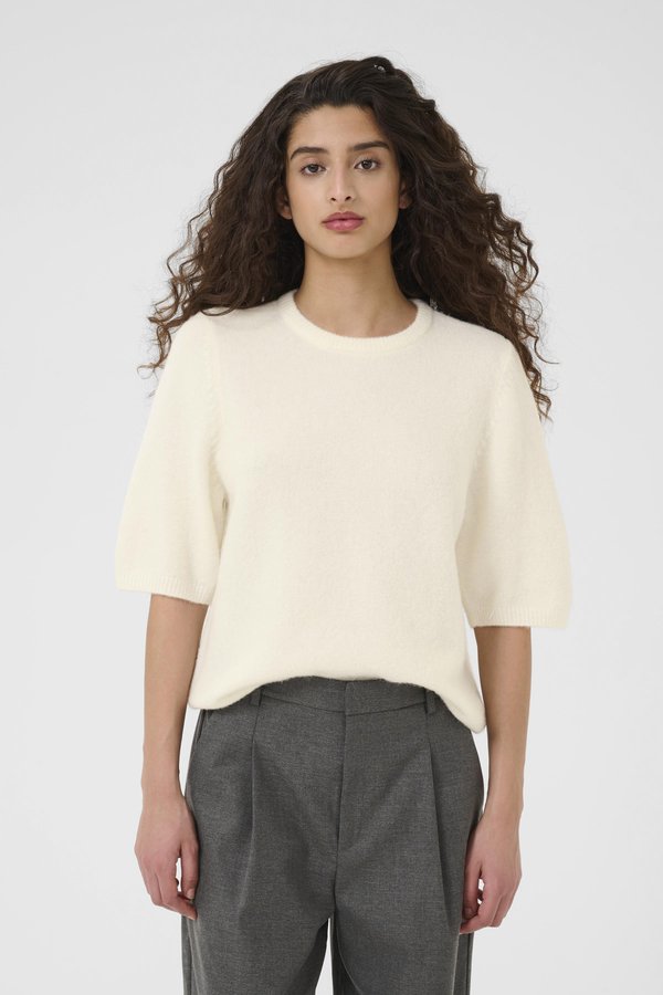 ALPHA TEE - Basic T-shirt - ivory