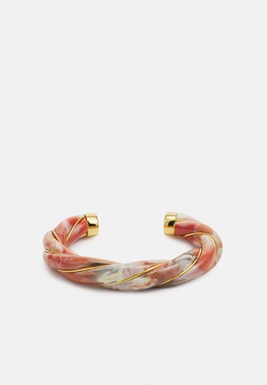 DIANA BRACELET - Armbånd - gold-coloured/terracotta/ivory