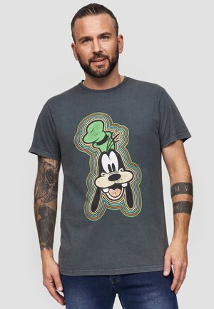 DISNEY GOOFY OUTLINE - T-shirt print - charcoal