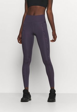 ONE LUX - Medias - dark raisin/black/clear