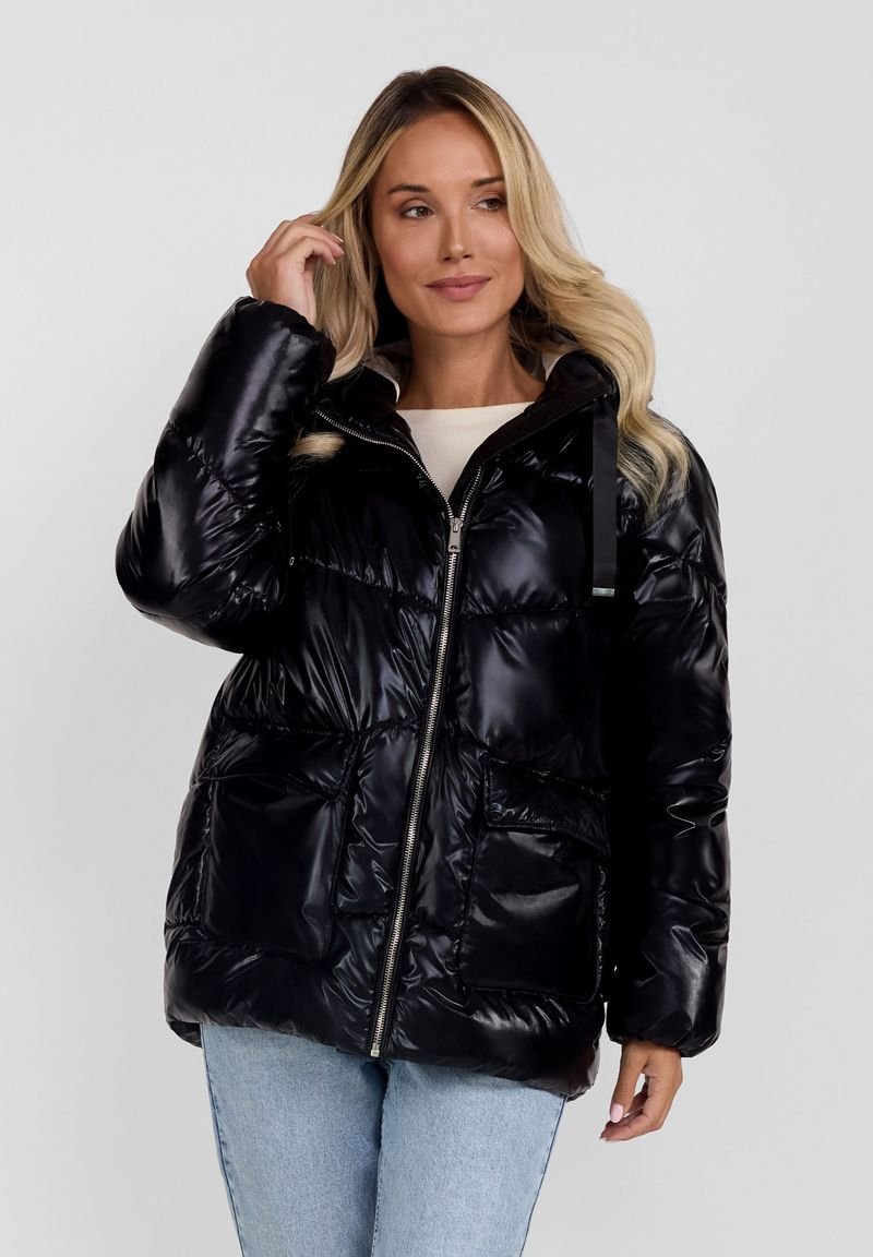RESPECT WARM QUILTED - Žieminė striukė - black