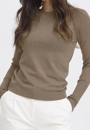 b.young, Pullover - light brown