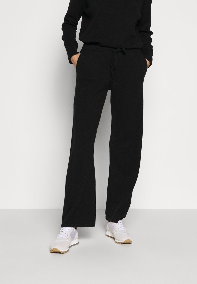 CHINTI & PARKER WIDE LEG - Trainingsbroek - black