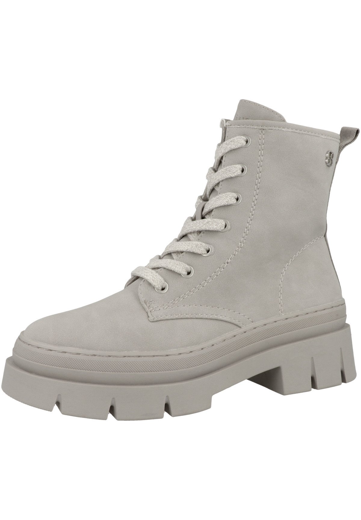 s.Oliver Plateauzool laarsjes lichtgrijs-room casual uitstraling Schoenen Enkellaarsjes met hak Plateauzool laarsjes s.Oliver Plateauzool laarsjes lichtgrijs-room casual uitstraling Schoenen Enkellaarsjes met hak Plateauzool laarsjes