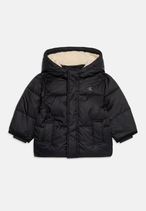 Calvin Klein Jeans, LINED BABY PUFFER UNISEX - Winter jacket - black