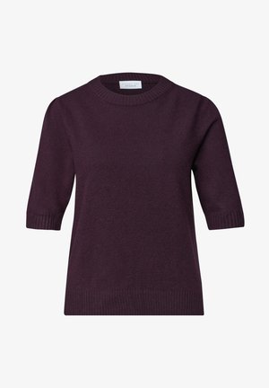 Street One Studio, KURZARM PULLOVER MIT RUNDHALS - Pullover - very berry mel
