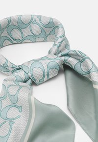 COACH VINTAGE SIGNATURE PRINTED SQUARE - Lenço - aqua