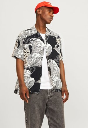 Jack+Jones / Herren-Shirt / JORLUKE SEERSUCKER RESORT SHIRT SS