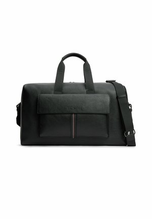 FLAP POCKET PEBBLE GRAIN DUFFEL - Borsa da viaggio - black