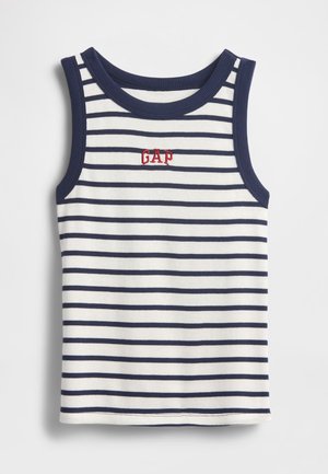 KIDS LOGO TANK TOP - Viršus - white/navy