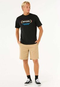 Rip Curl T-shirts print - black