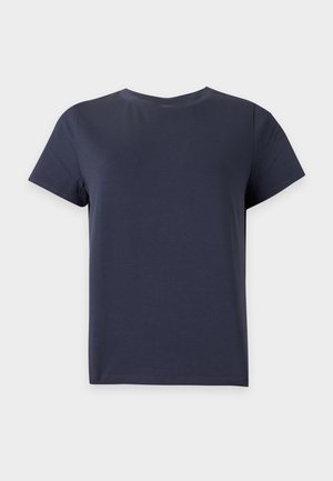 Schiesser, T-SHIRT RUNDHALS - MIX + RELAX - Nachtwäsche Shirt - deep blue
