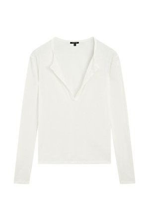 Massimo Dutti, T-shirt à manches longues - beige