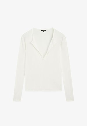 Massimo Dutti, Langarmshirt - beige