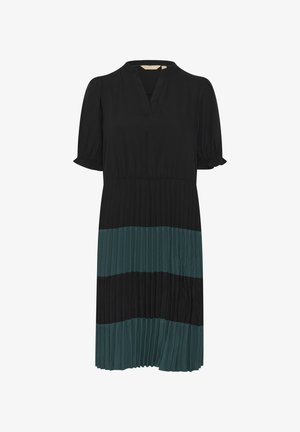 Culture, CUBETTY PLISSE - Freizeitkleid - black botanical garden