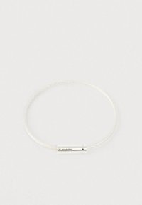BRUSHED CABLE BRACELET - Bracciale - silver-coloured