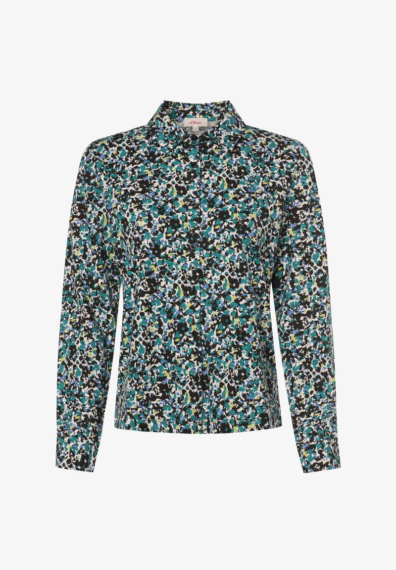 s.Oliver Button-down blouse - blau