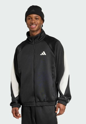 STADIUM - Camisola com fecho - black   off white