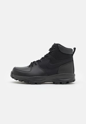Schnürstiefelette - black