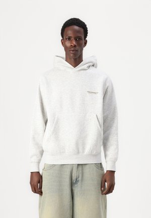 Jack & Jones JORISLINGTON BACK HOOD - Sweatshirt - white melange