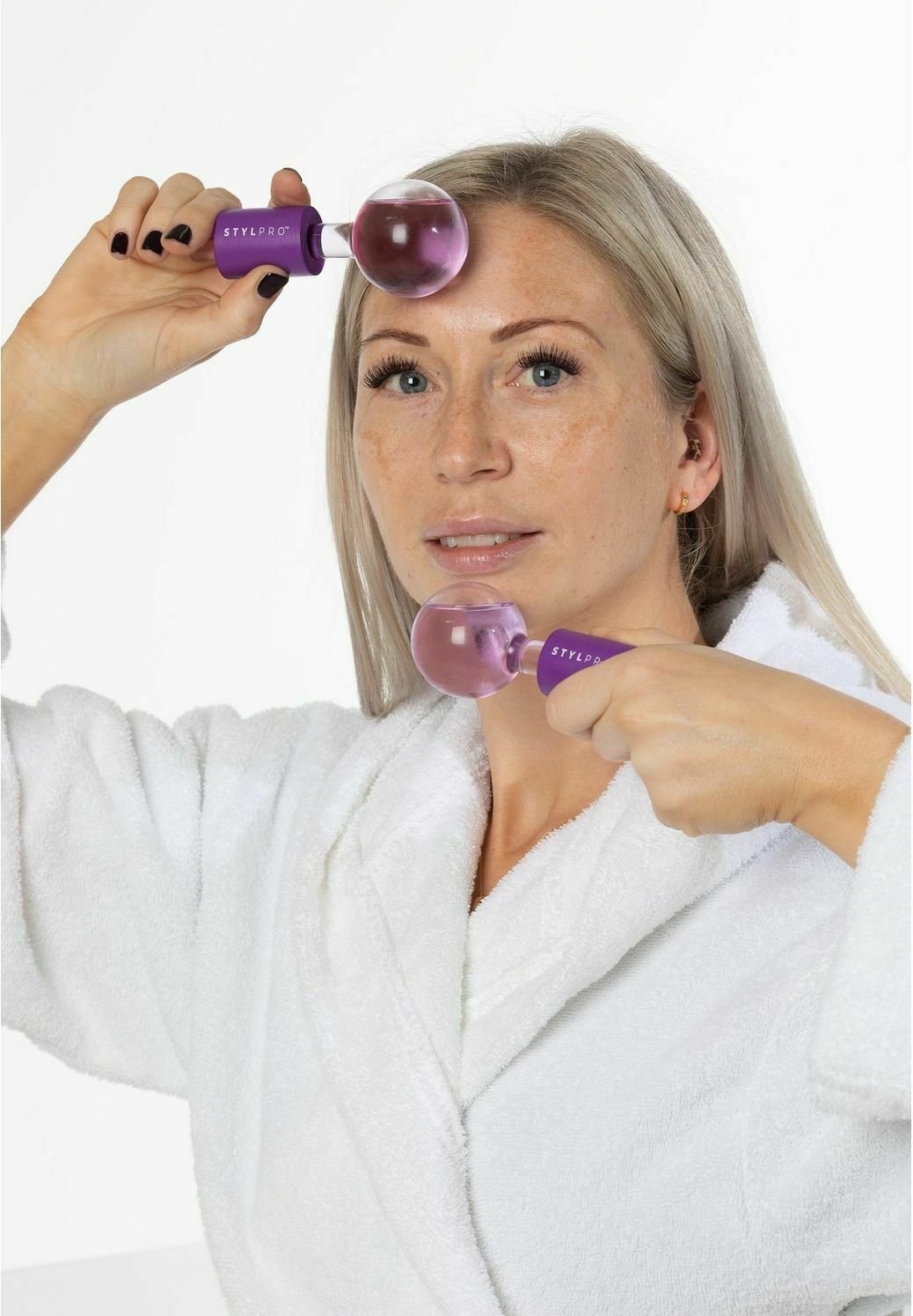 STYLPRO Gesichts-Eiskugeln – Kryotherapie-Roller Für Augen & Gesicht – Reduziert Schwellungen & Poren